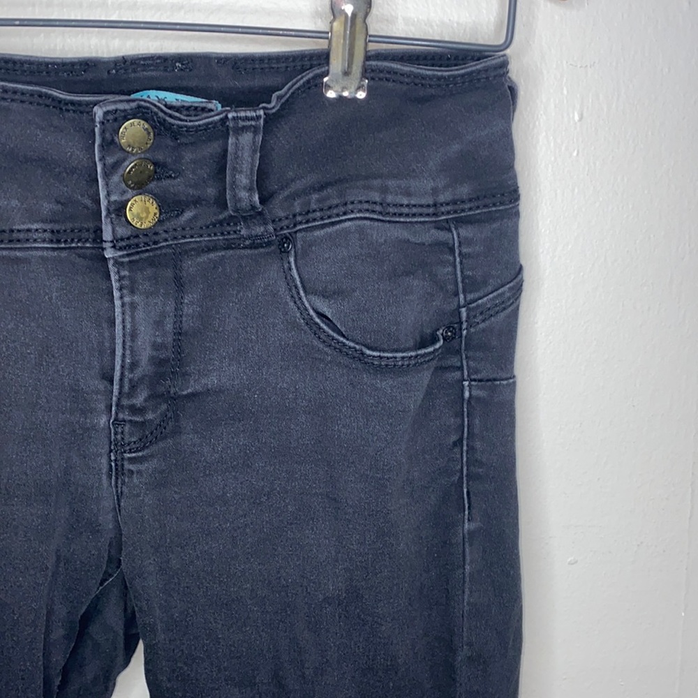 🎈Black Wax skinny jeans! - Picture 1 of 6
